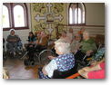 Návštěva domova důchodců v Chomuticích