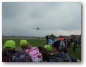 Helicopter show na hradeckém letišti