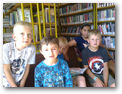 Návštěva žáků první třídy v knihovně