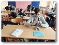 Mikroskopování při přírodopisu v 9. třídě