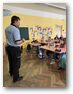 Beseda ve 3. třídě s nprap. Brendlem